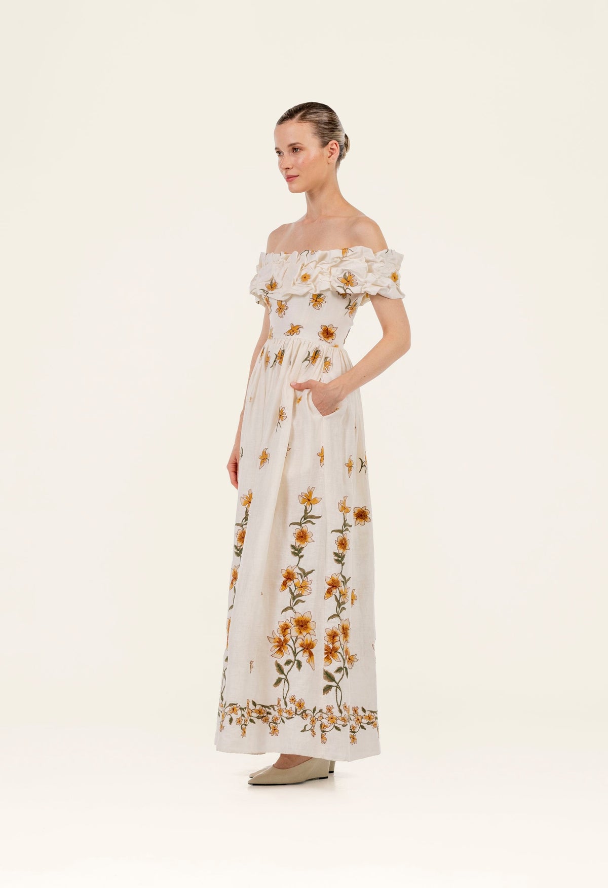 Espliego Promesa Maxi Dress