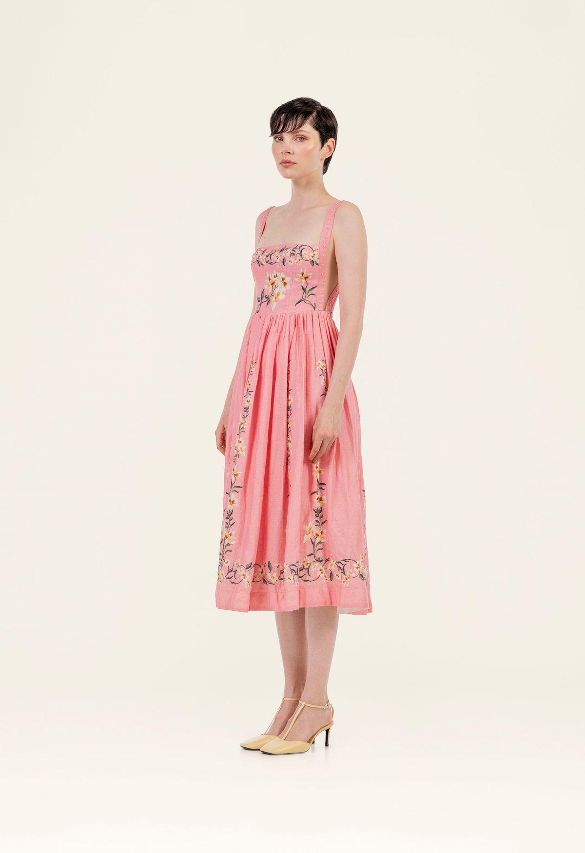 Mielero Promesa Midi Dress