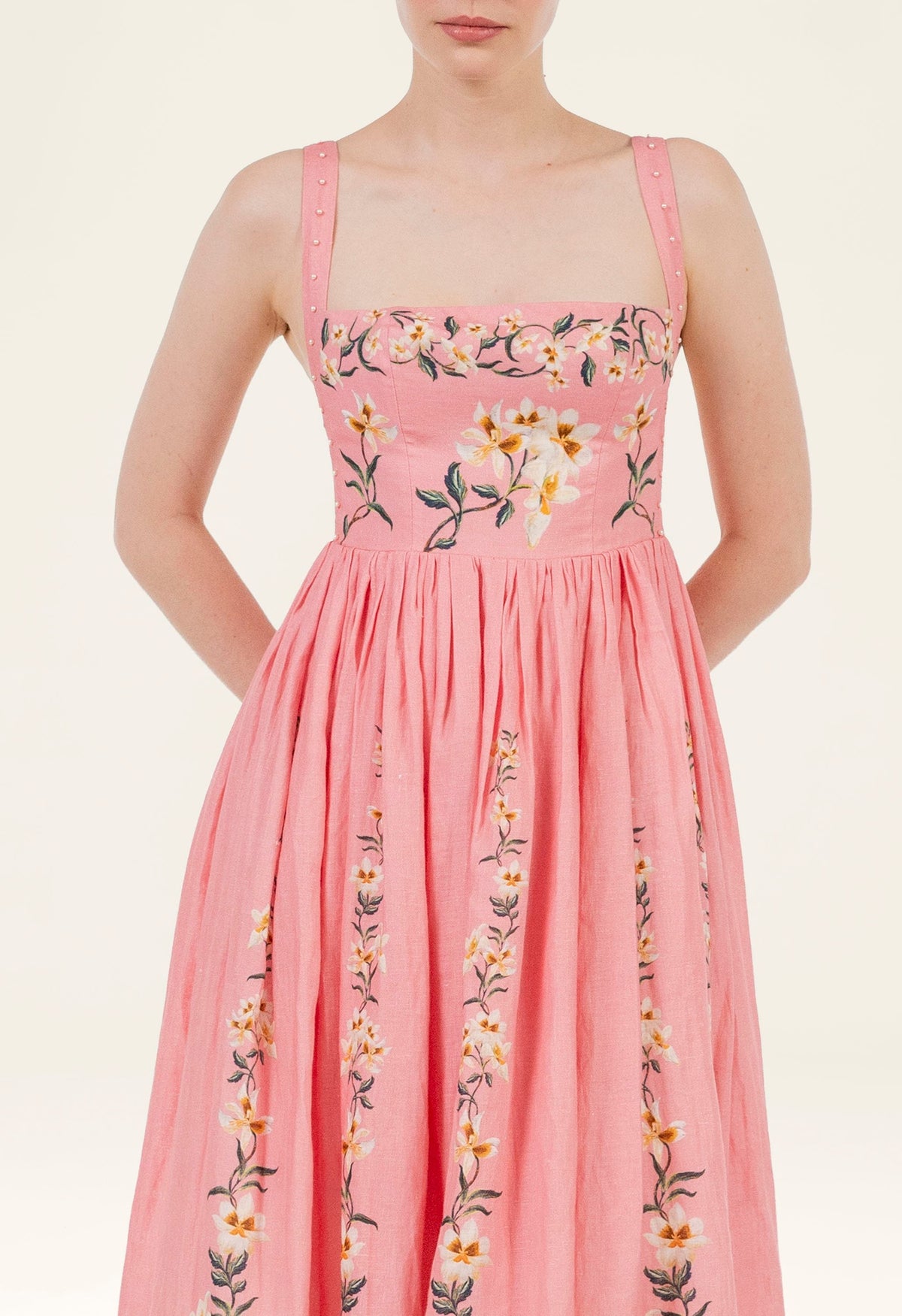 Mielero Promesa Midi Dress