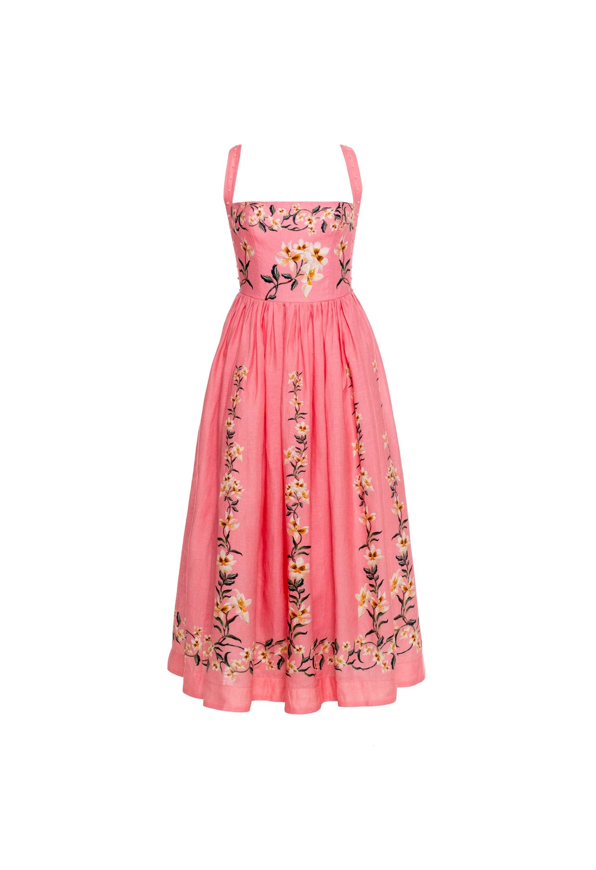 Mielero Promesa Midi Dress