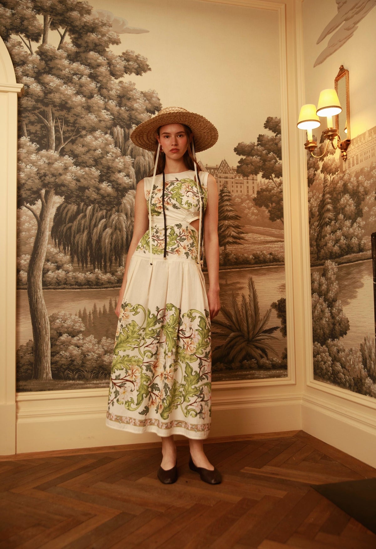 Otoño Anhelo Midi Dress