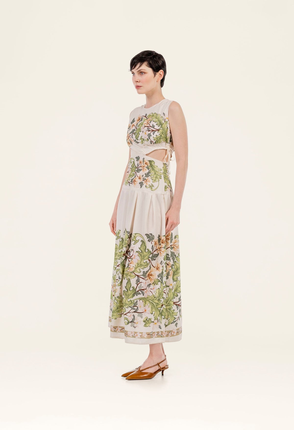 Otoño Anhelo Midi Dress