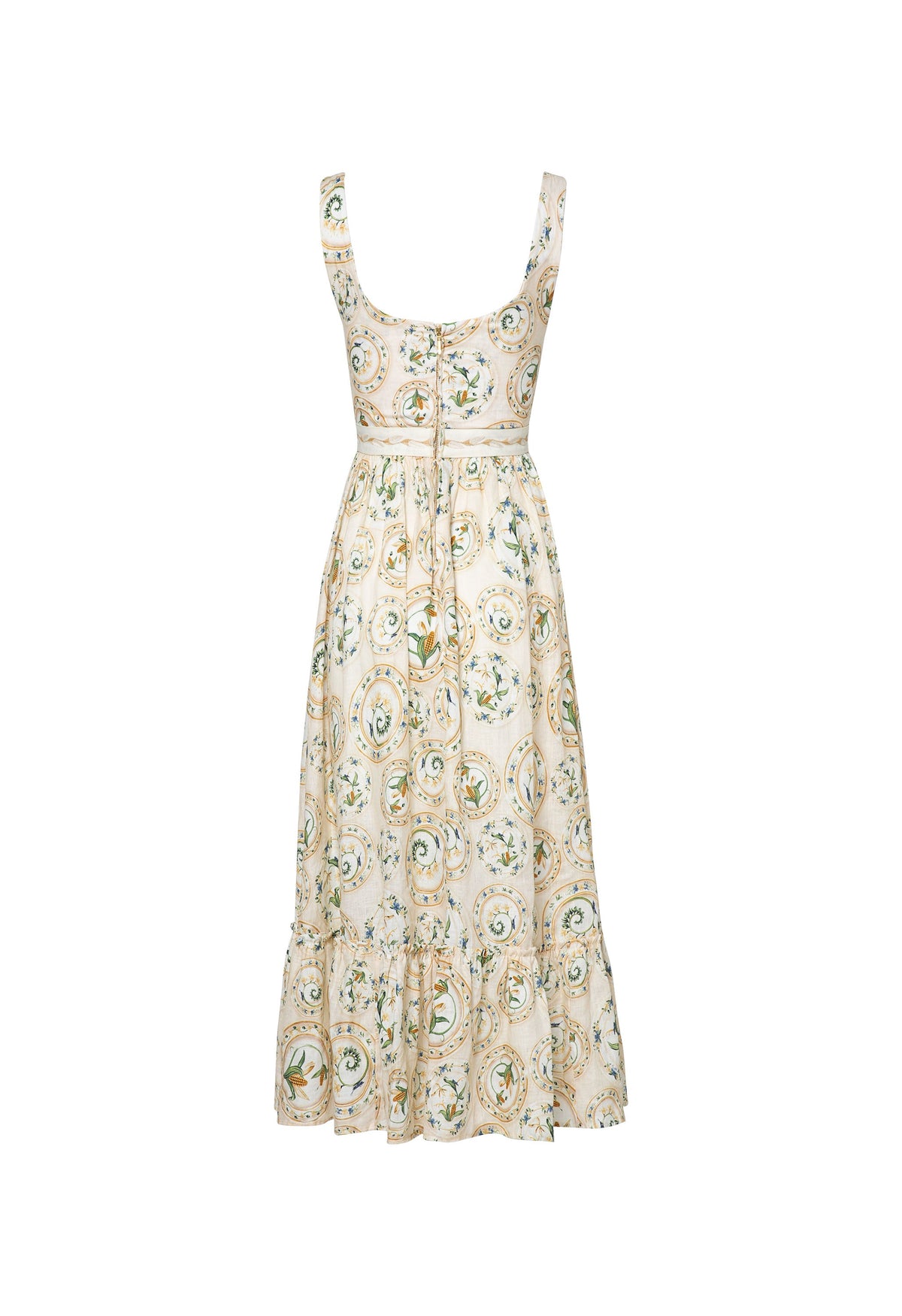 Melon Menaje Midi Dress