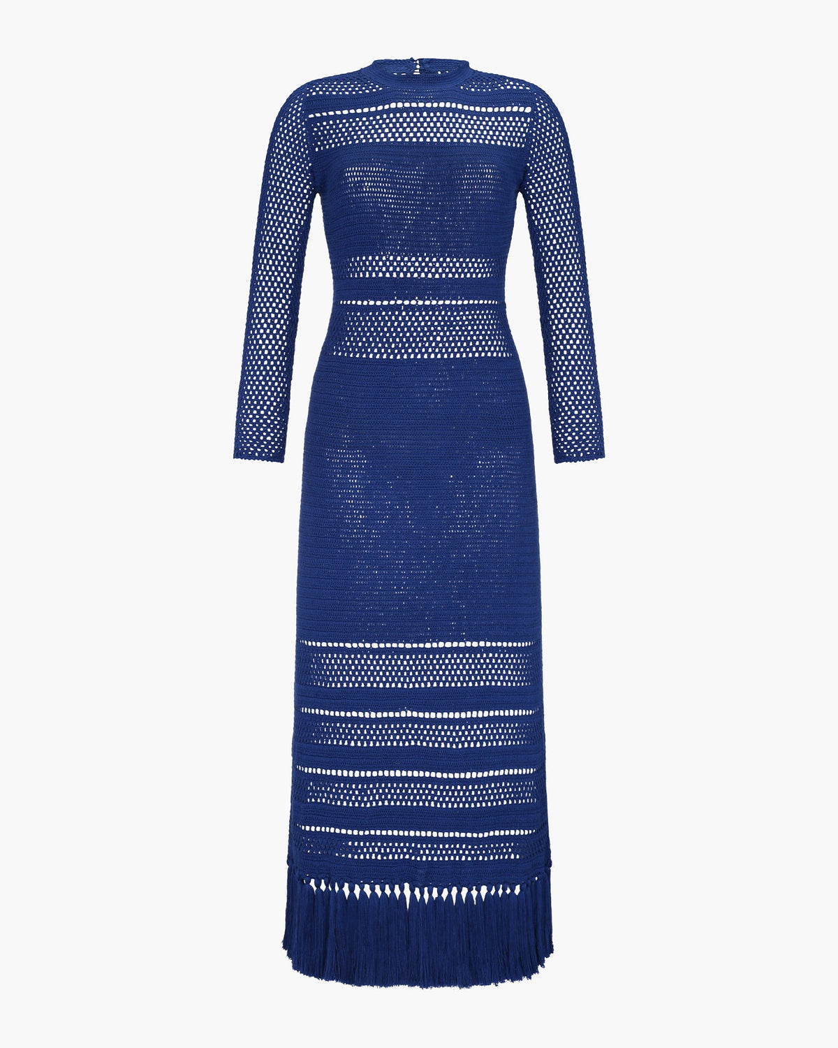 Nauta Crochet Midi Dress | Electric Blue