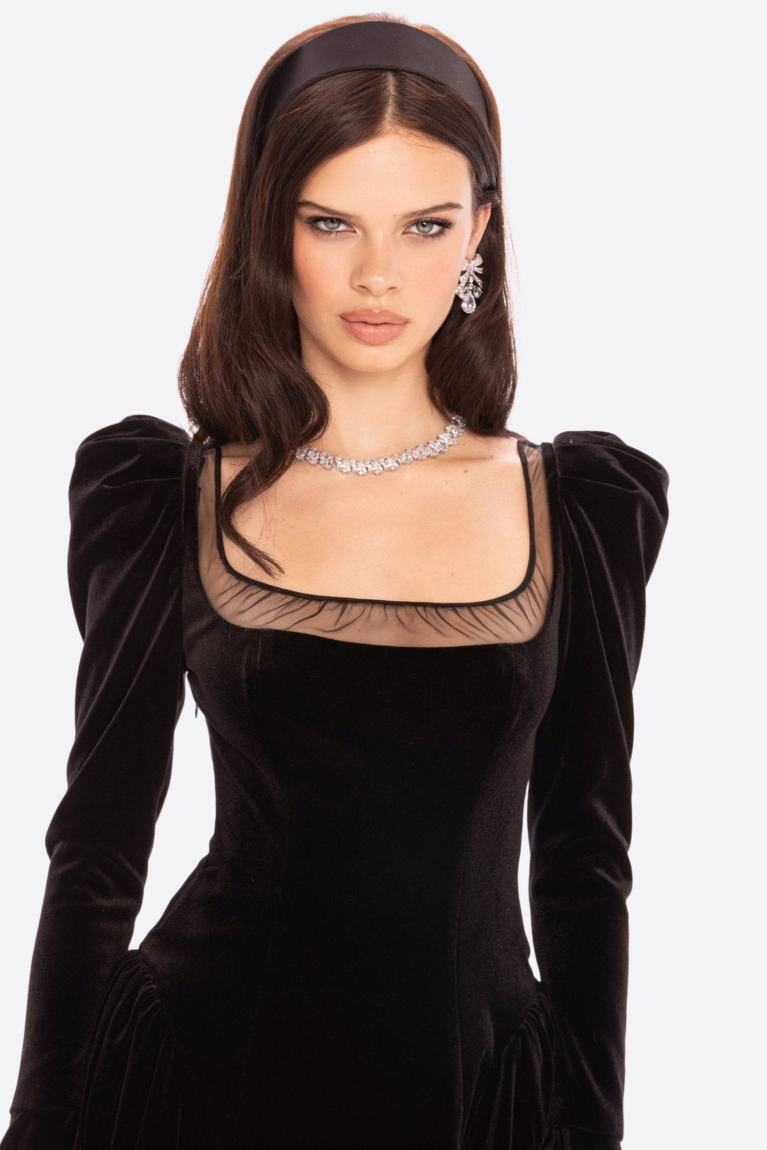 Leonora Velvet Mini Dress (Final Sale)