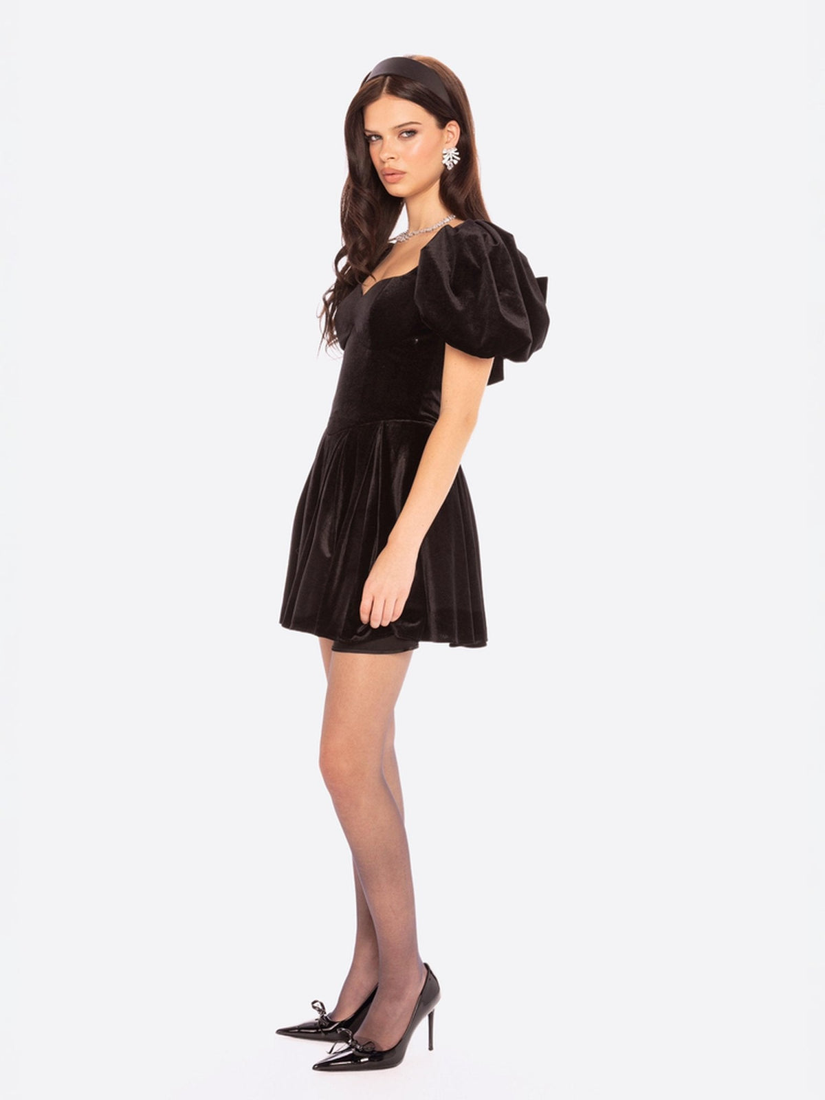 Lillian Velvet Mini Dress (Final Sale)