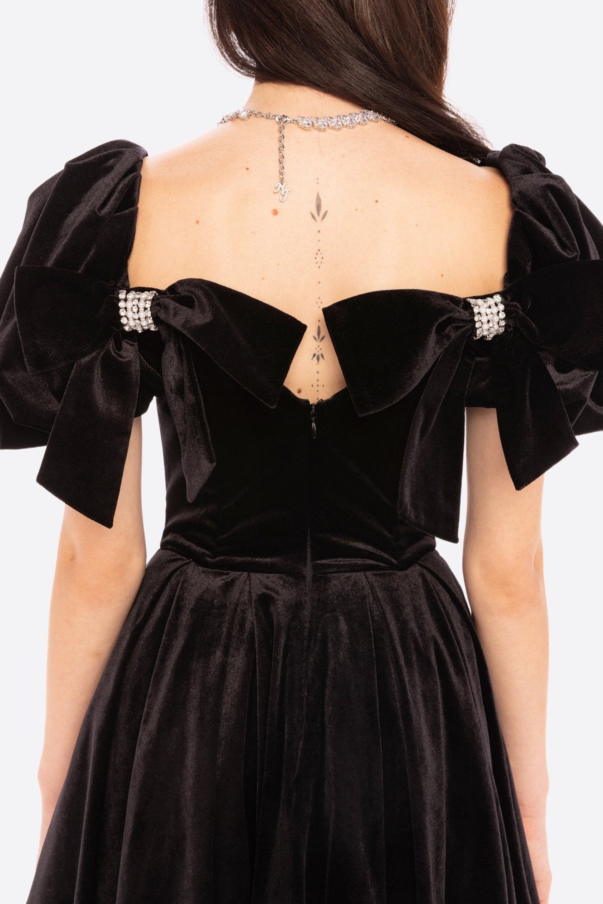 Lillian Velvet Mini Dress (Final Sale)