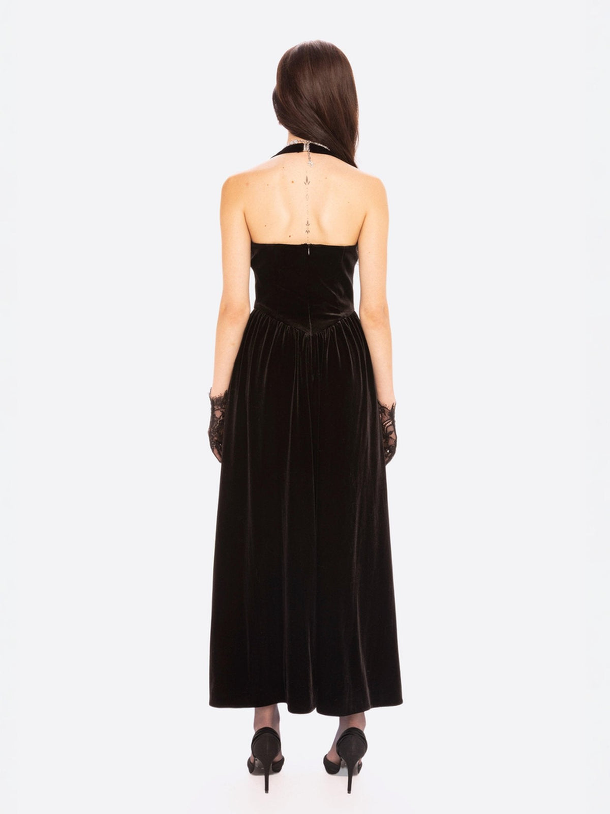 Sabine Velvet Maxi Dress (Final Sale)
