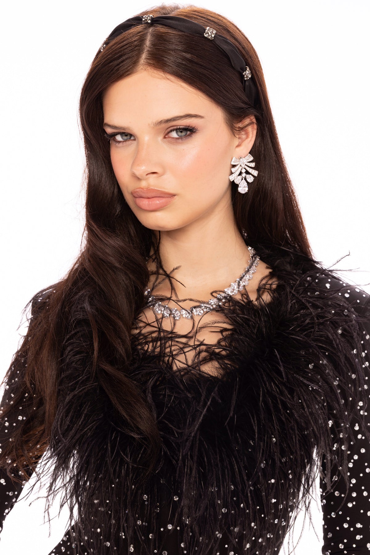 Margot Feather Mini Dress (Final Sale)