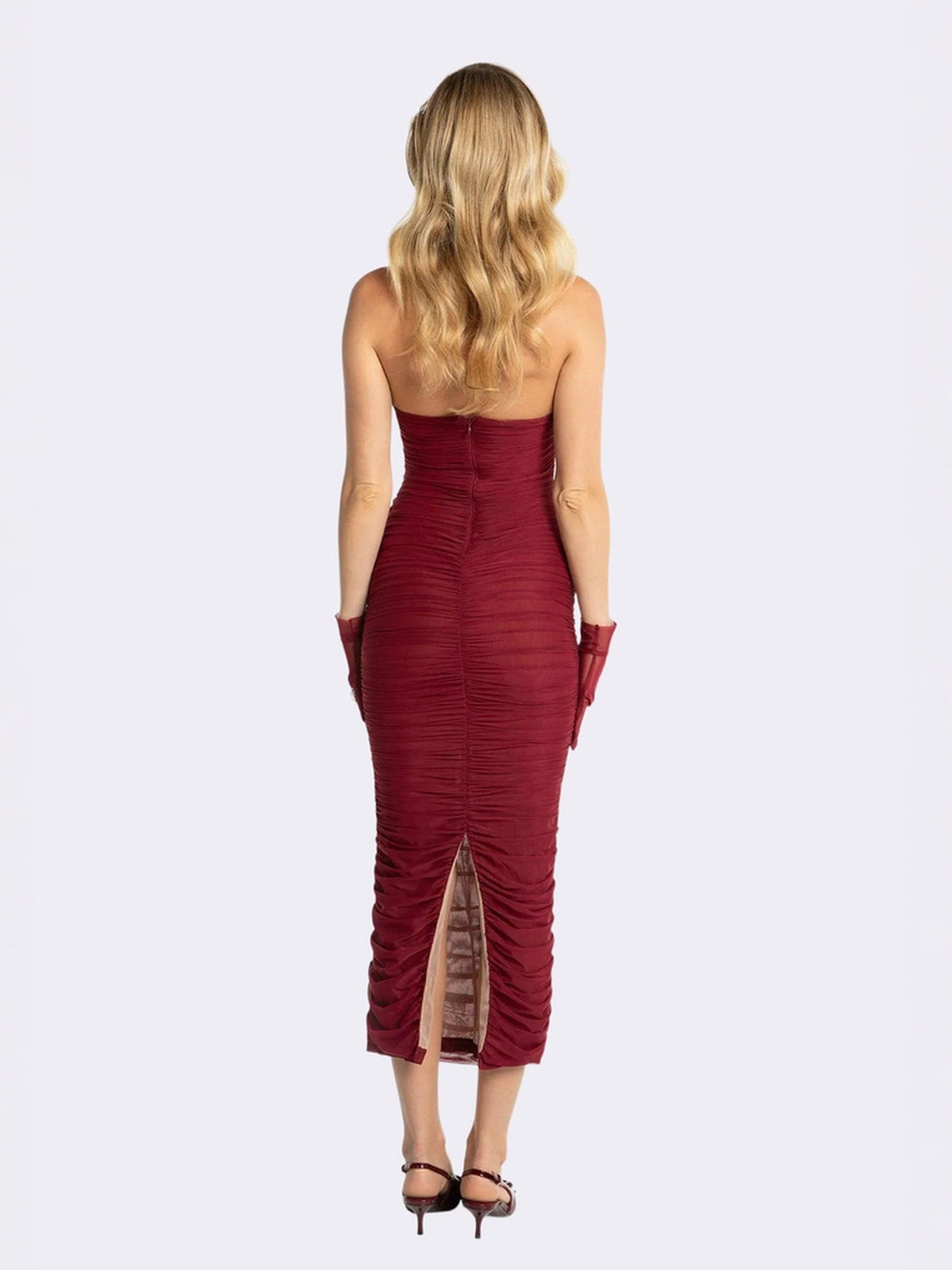 Francesca Dress (Red) (Final Sale)