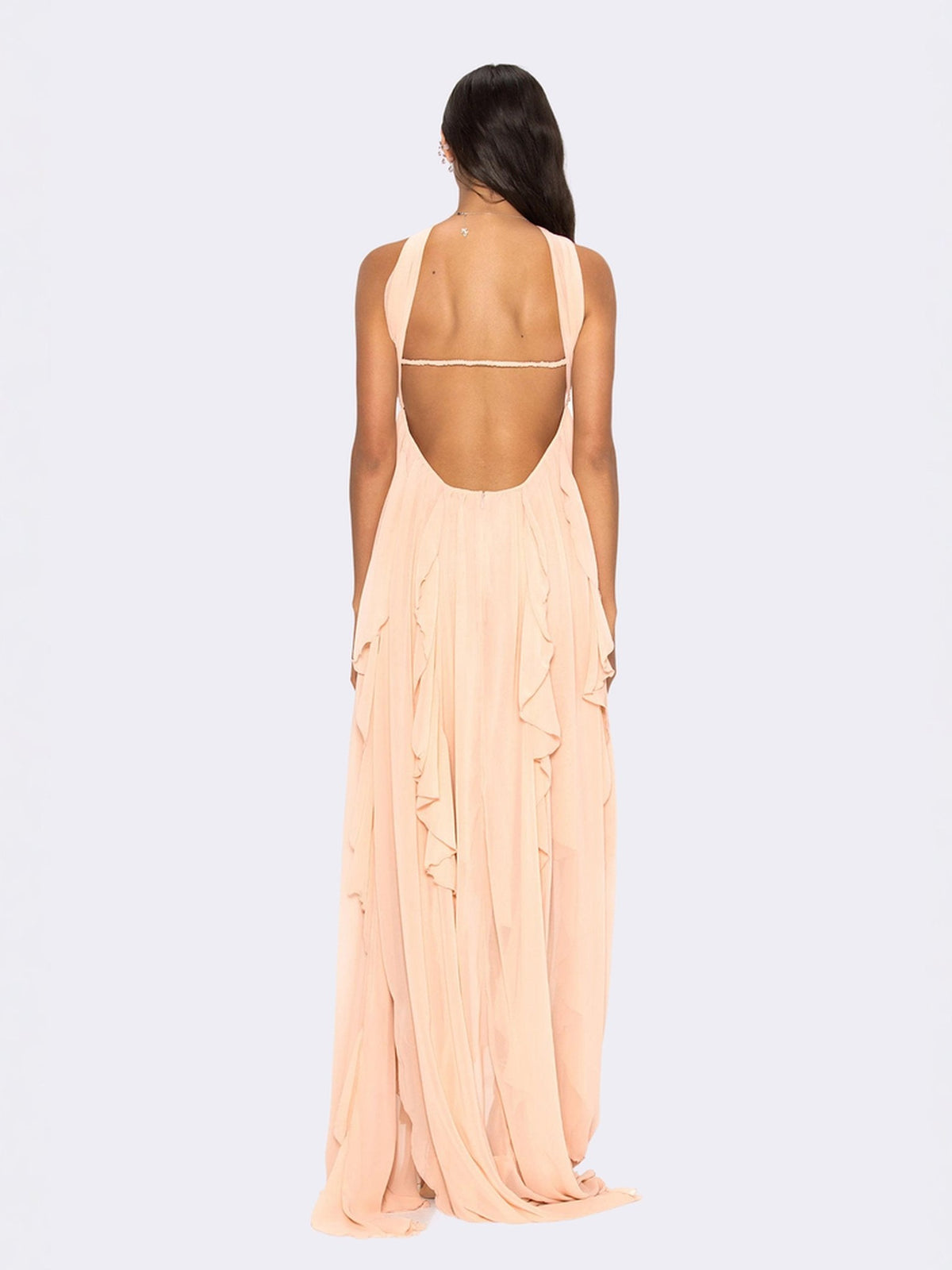 Mariah Dress (Peach)