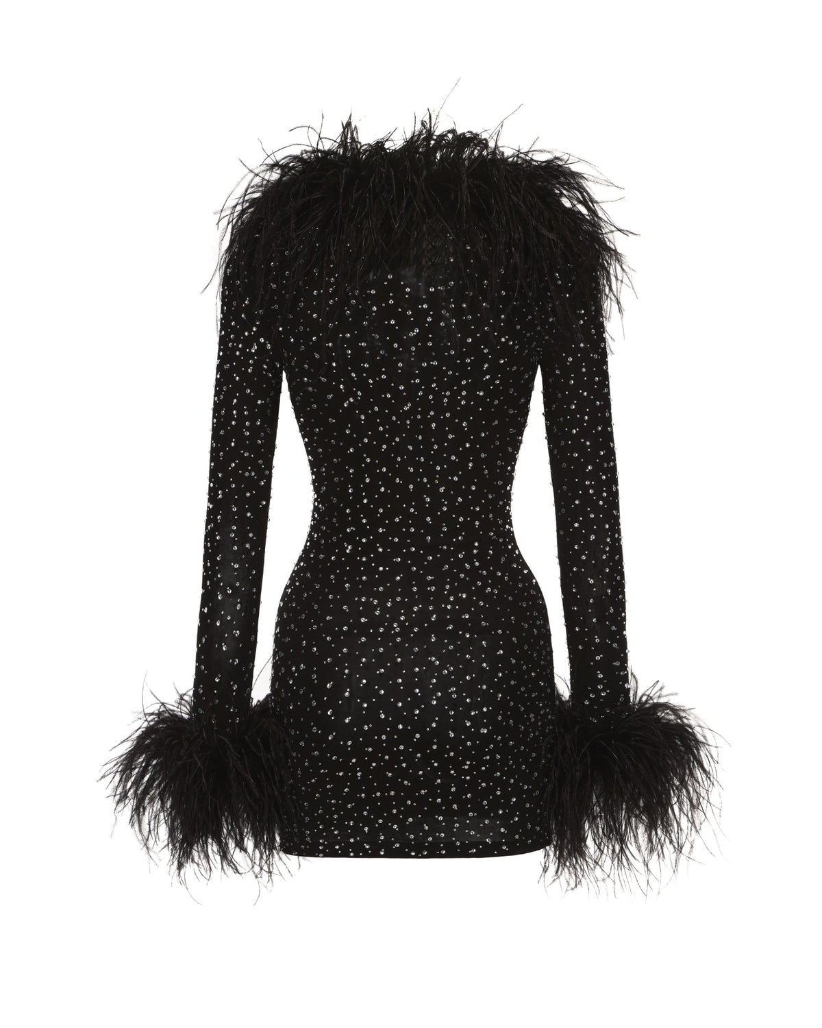 Margot Feather Mini Dress (Final Sale)