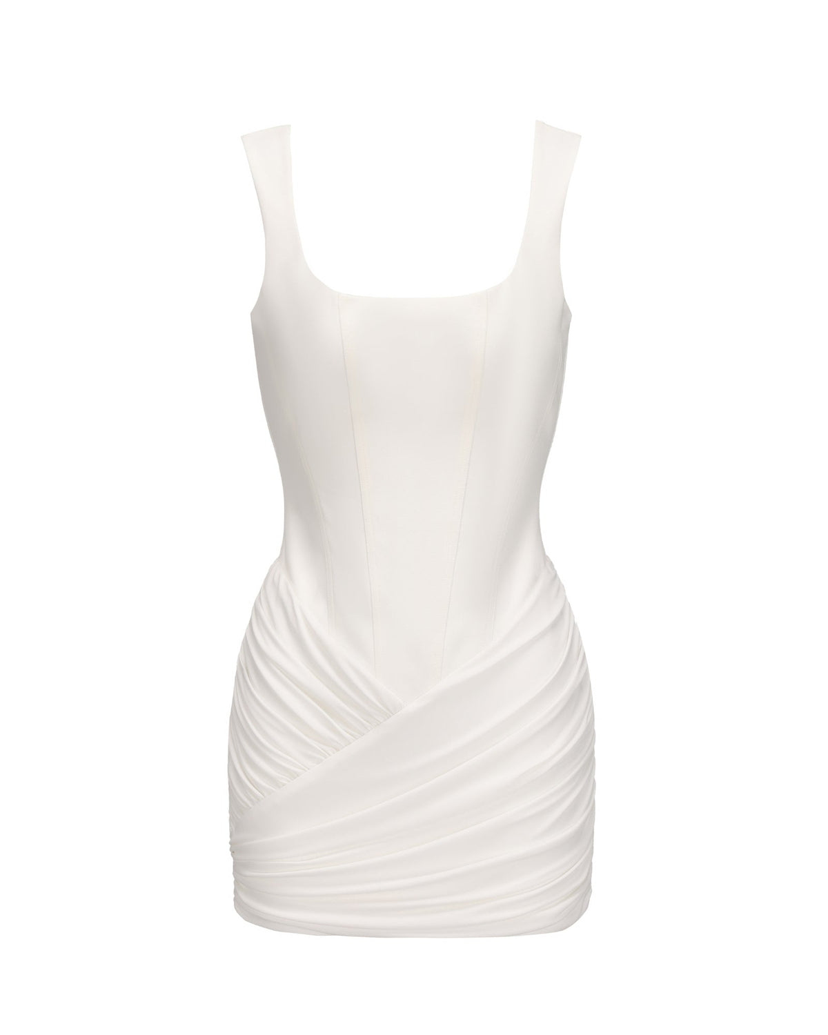 Mirella Dress (White) (Final Sale)