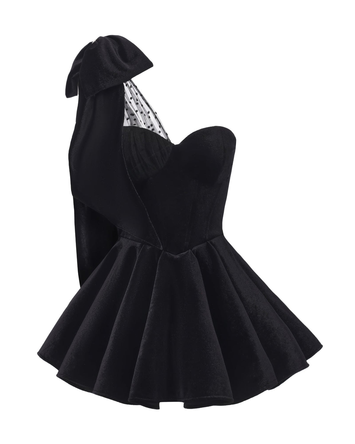 Zephina Velvet Mini Dress (Final Sale)