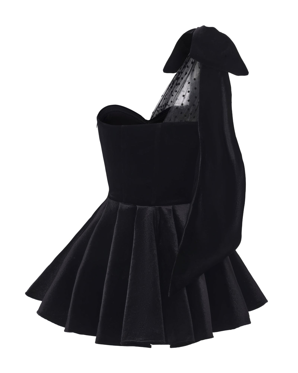 Zephina Velvet Mini Dress (Final Sale)