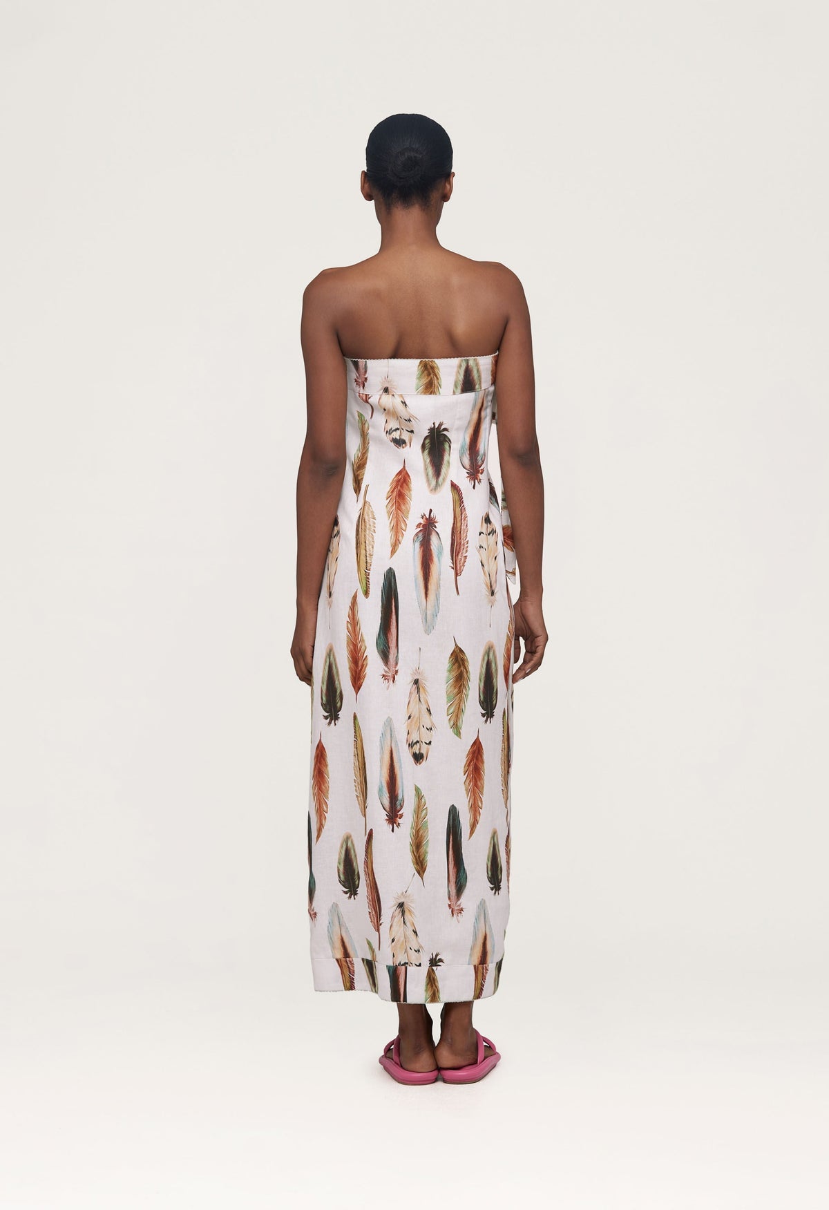 Noche Pluma Maxi Dress