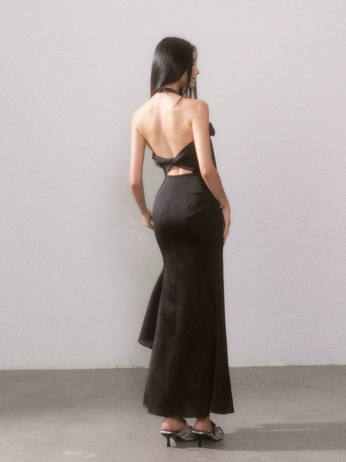 Tyndall Muse Satin Glow Maxi Dress