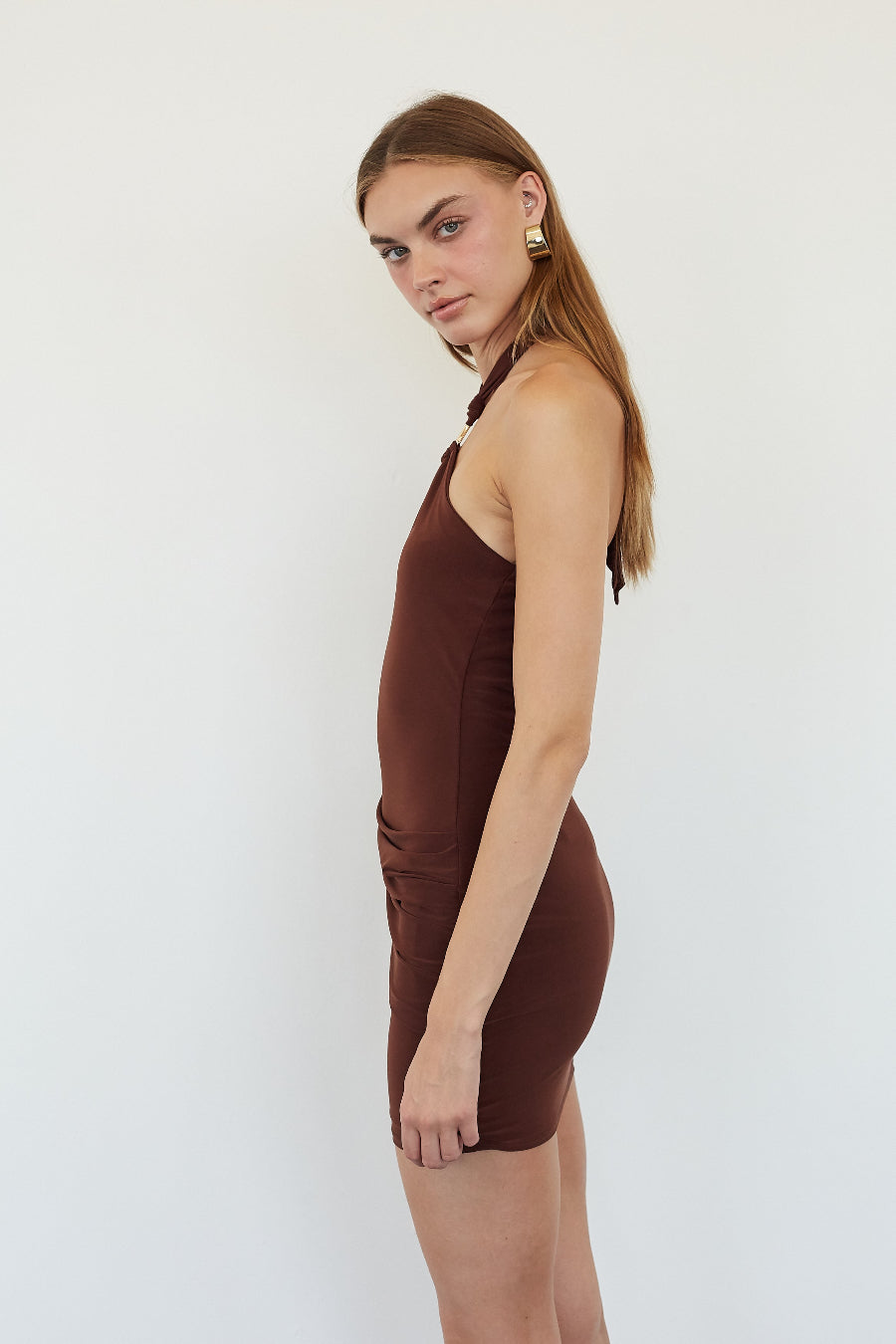 Palma Halter Mini Dress