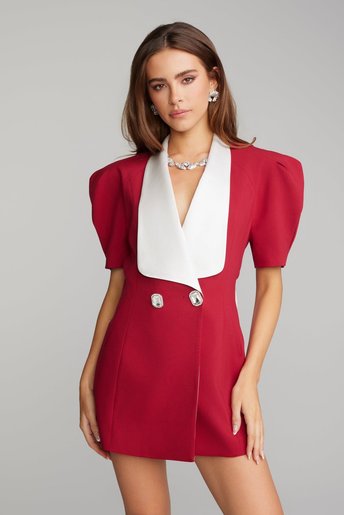 Alia Dress (Red) (Final Sale)