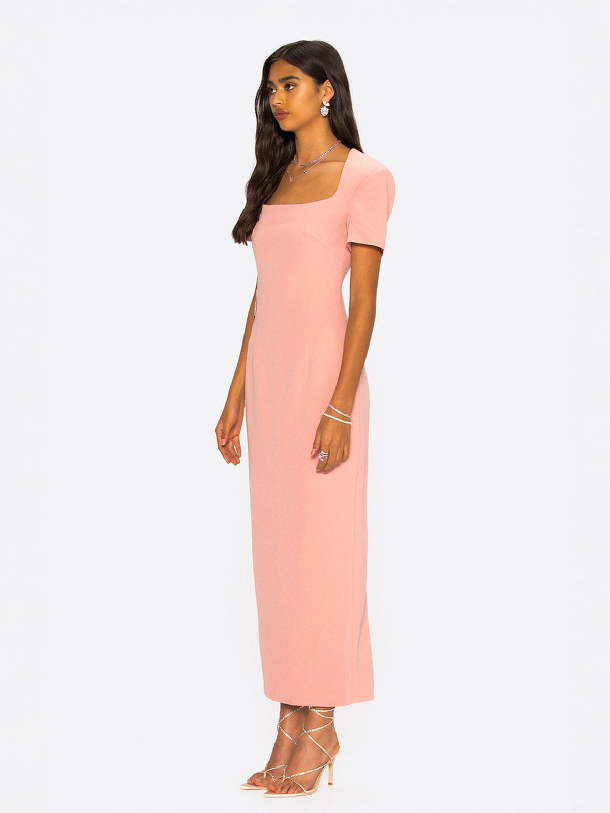 Zoe Dress (Coral) (Final Sale)