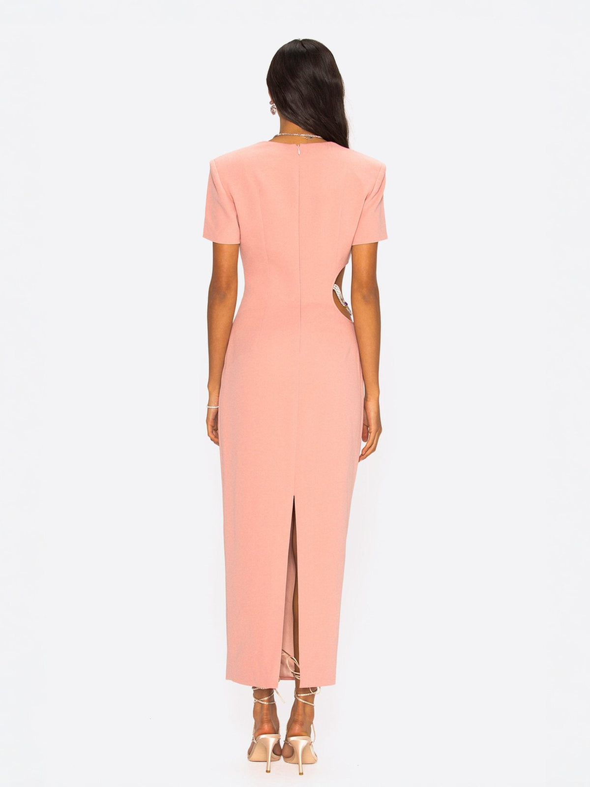 Zoe Dress (Coral) (Final Sale)
