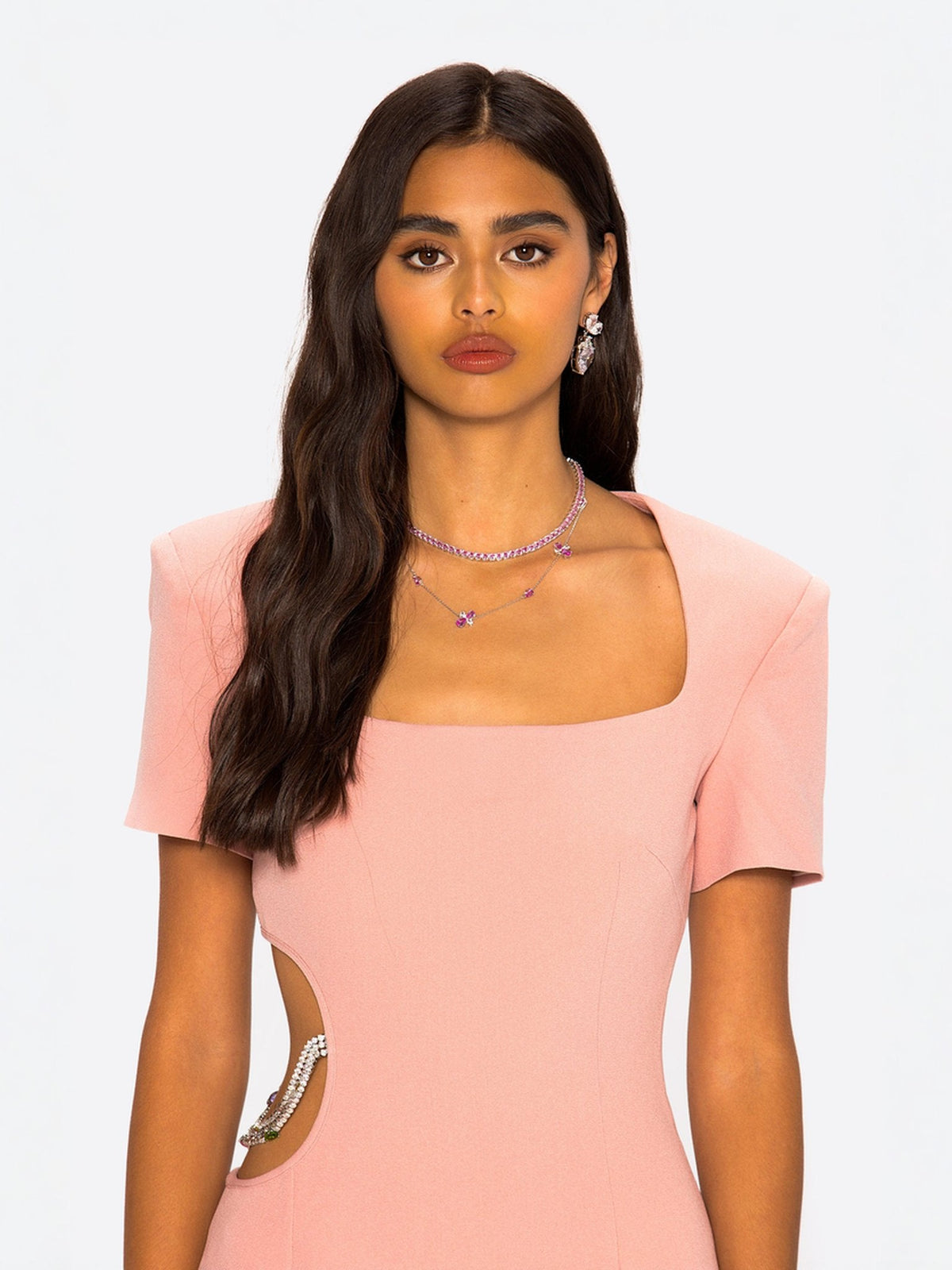 Zoe Dress (Coral) (Final Sale)