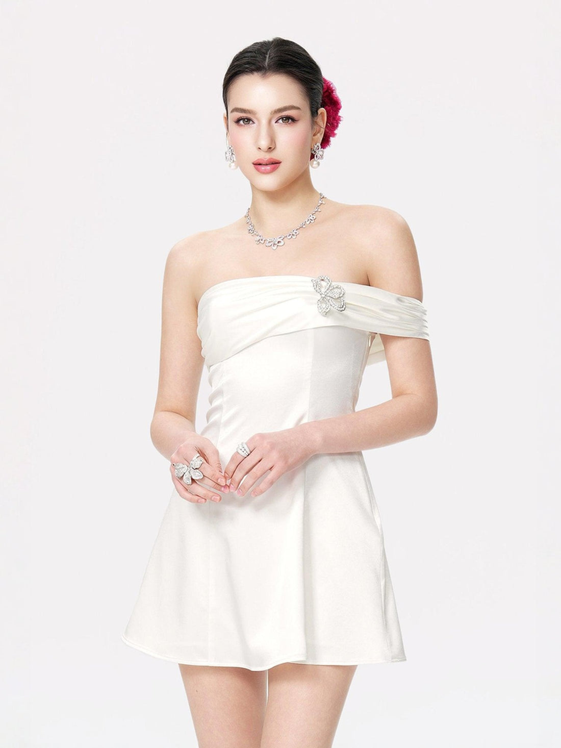 Cornelia Dress (White) (Final Sale)
