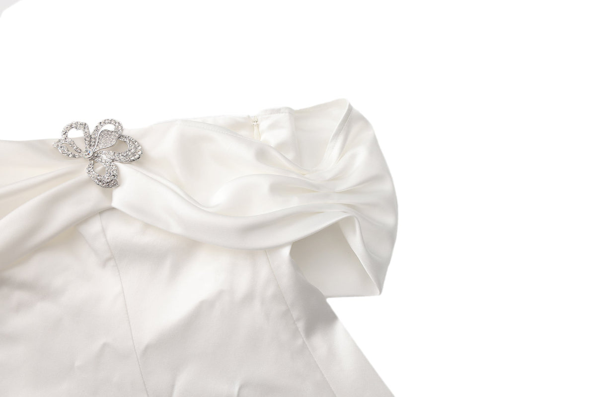 Cornelia Dress (White) (Final Sale)