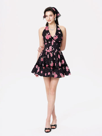 Rosaline Dress (Black)