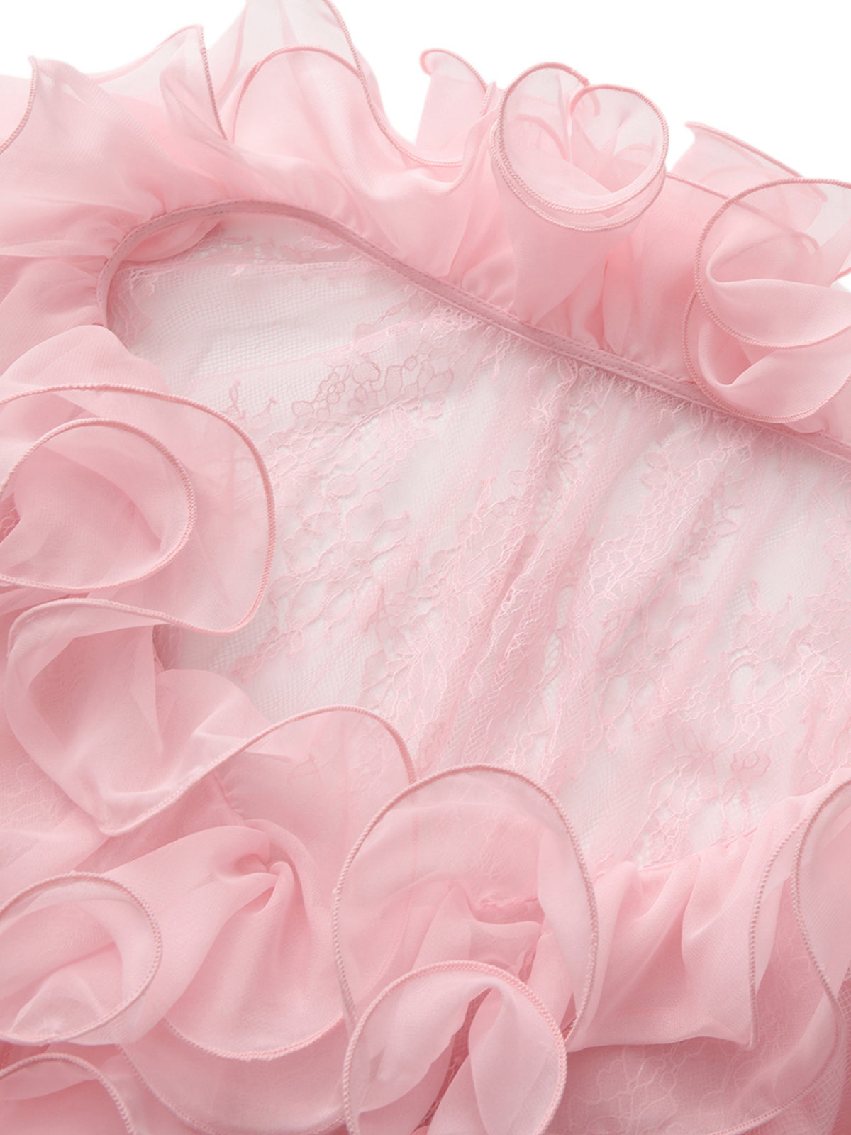 Capri Ruffle Pink Dress
