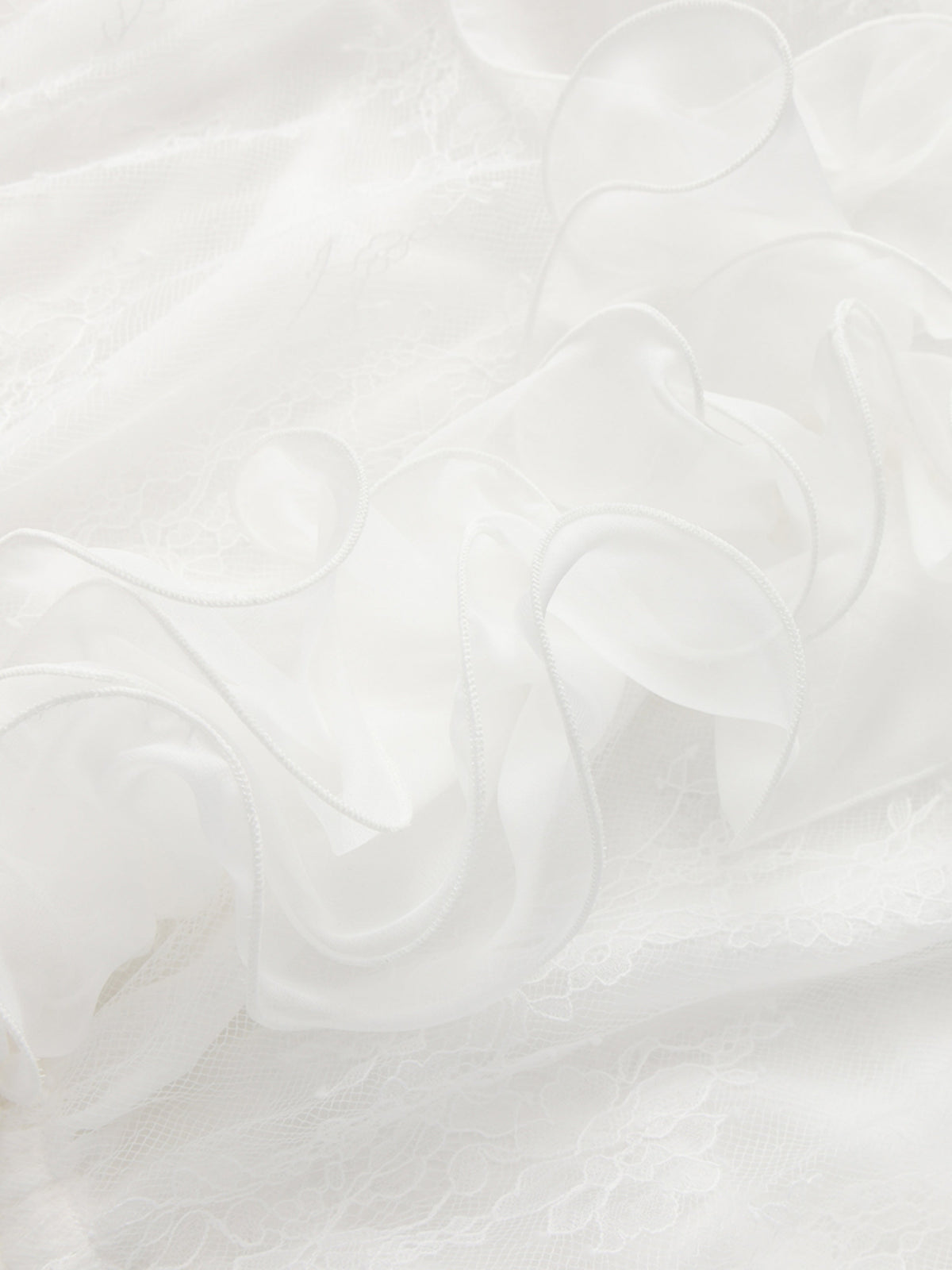 Capri Ruffle White Dress