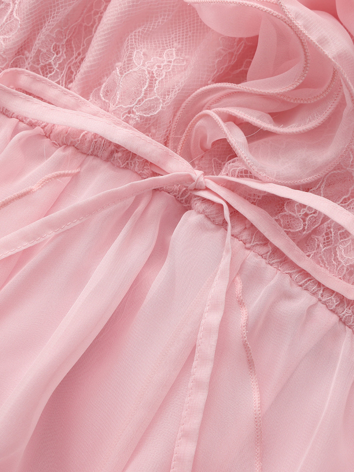 Capri Ruffle Pink Dress