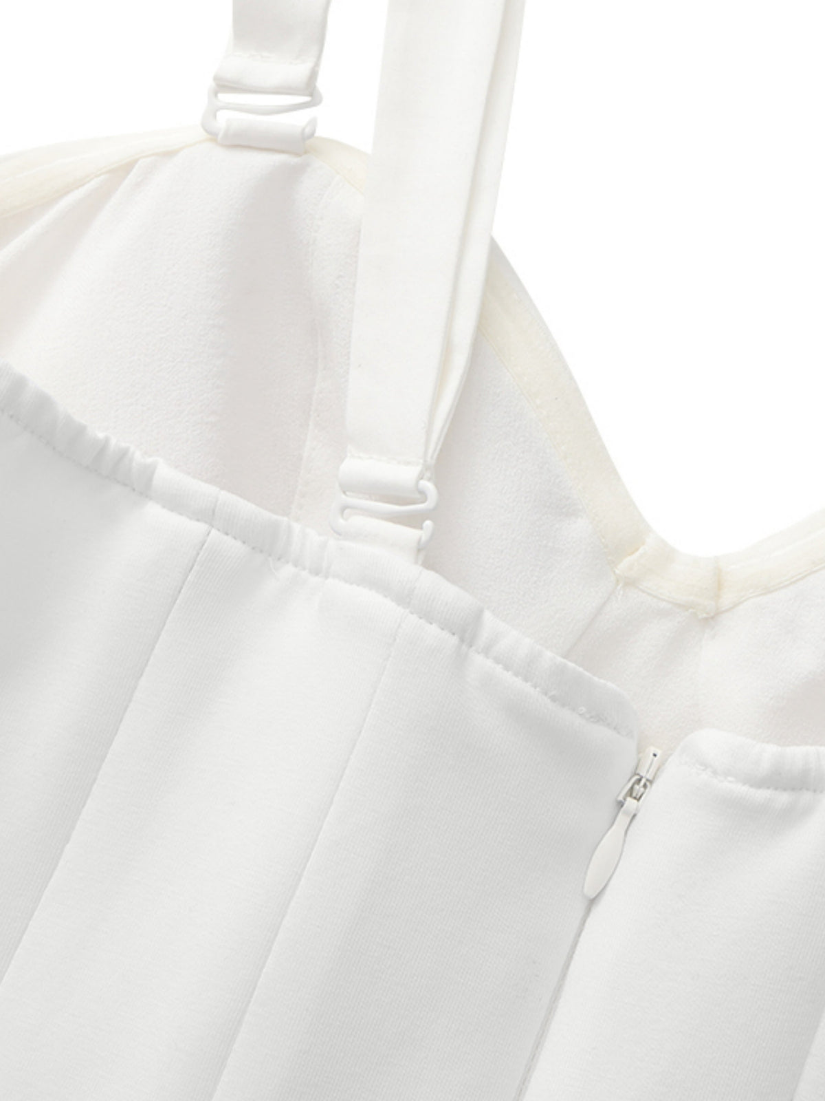 Emeline Corset White Dress