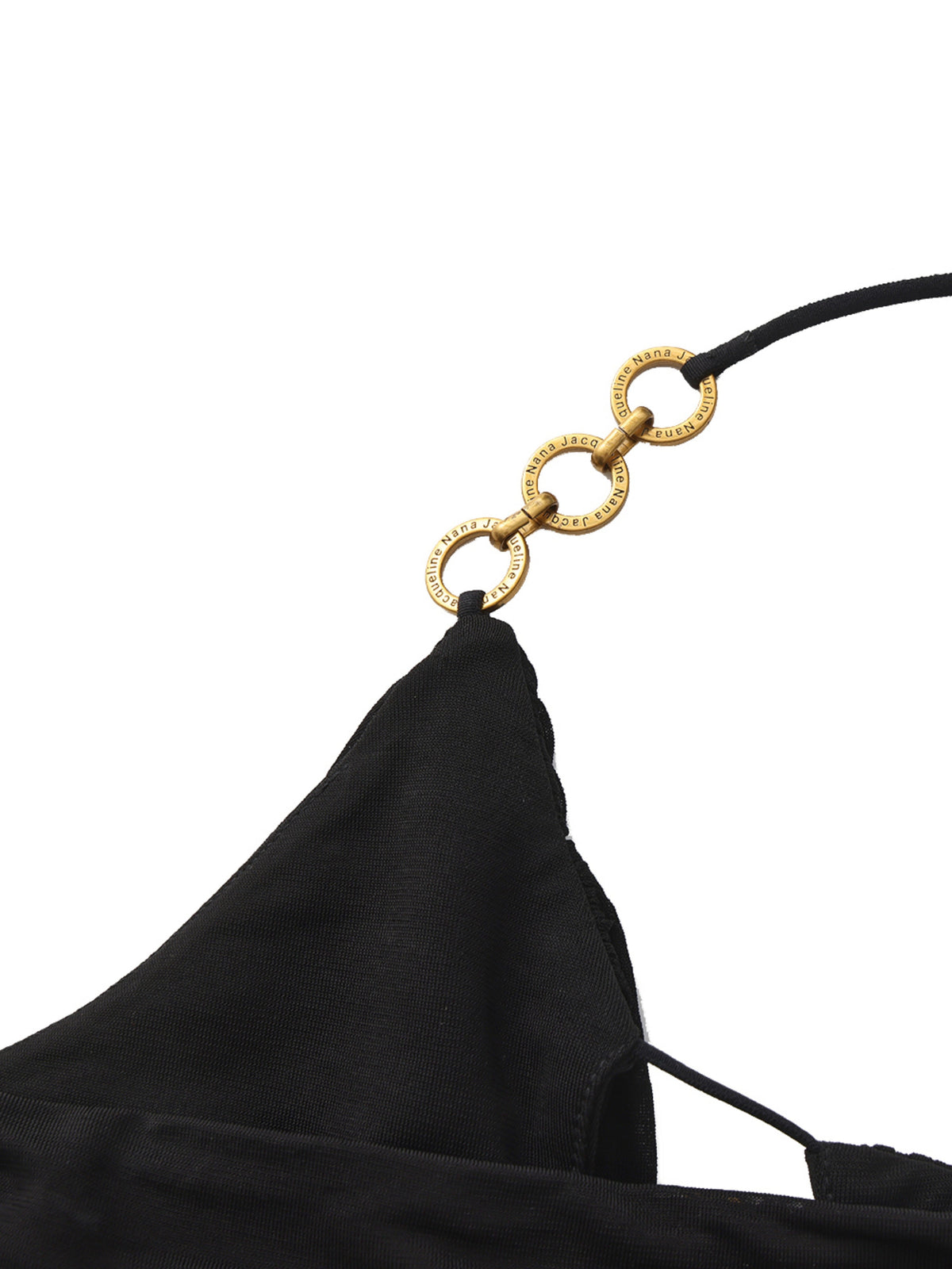 Belladonna One-Shoulder Black Dress