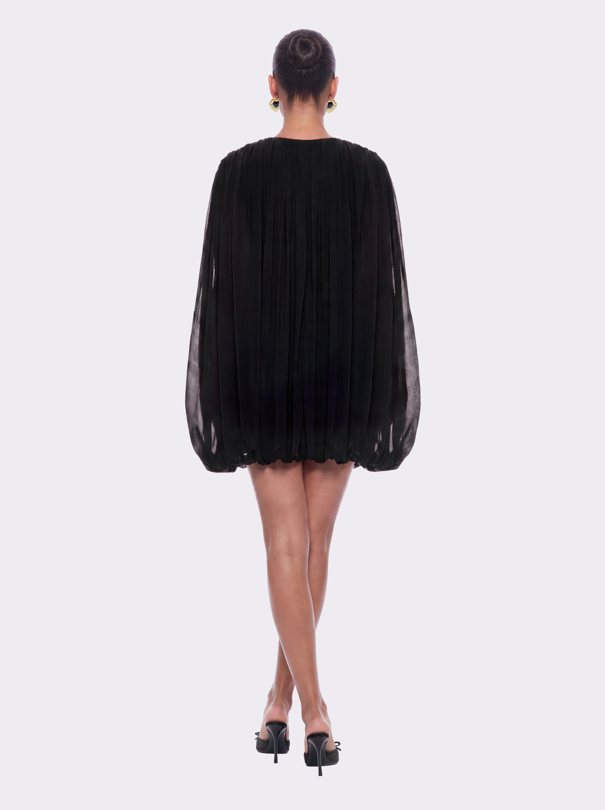 Marcella Cutout Black Dress