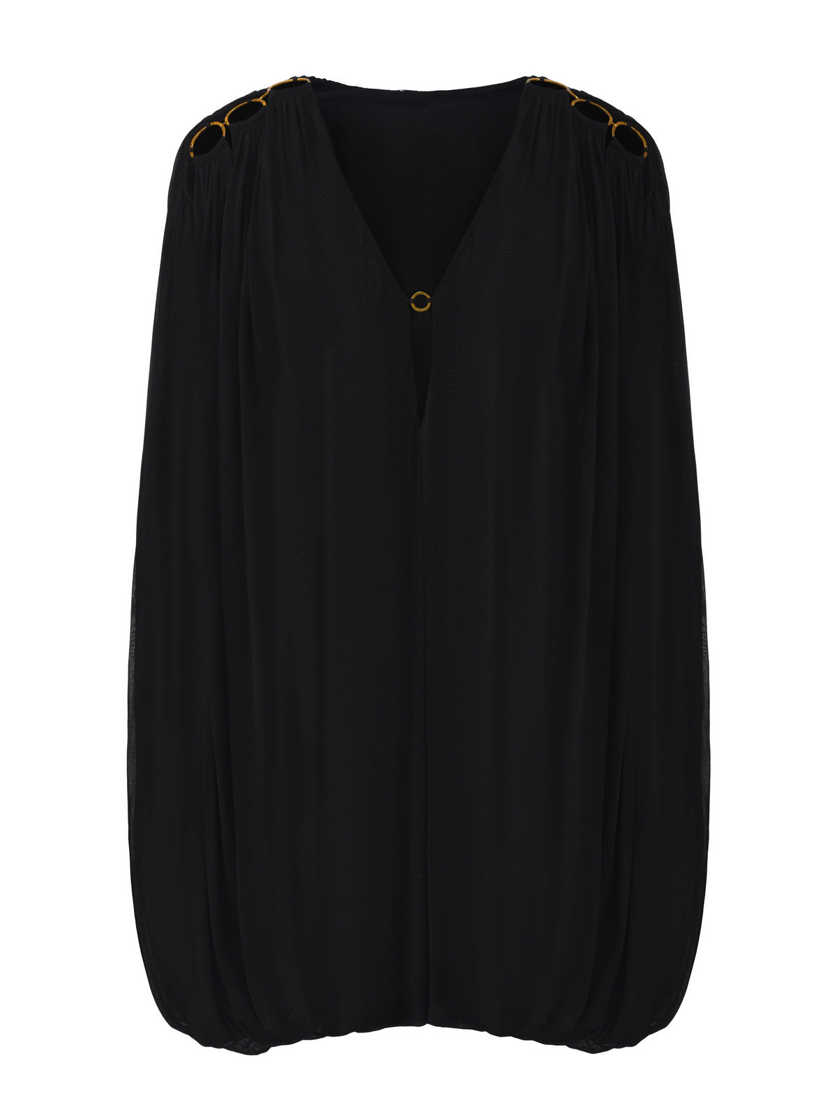 Marcella Cutout Black Dress