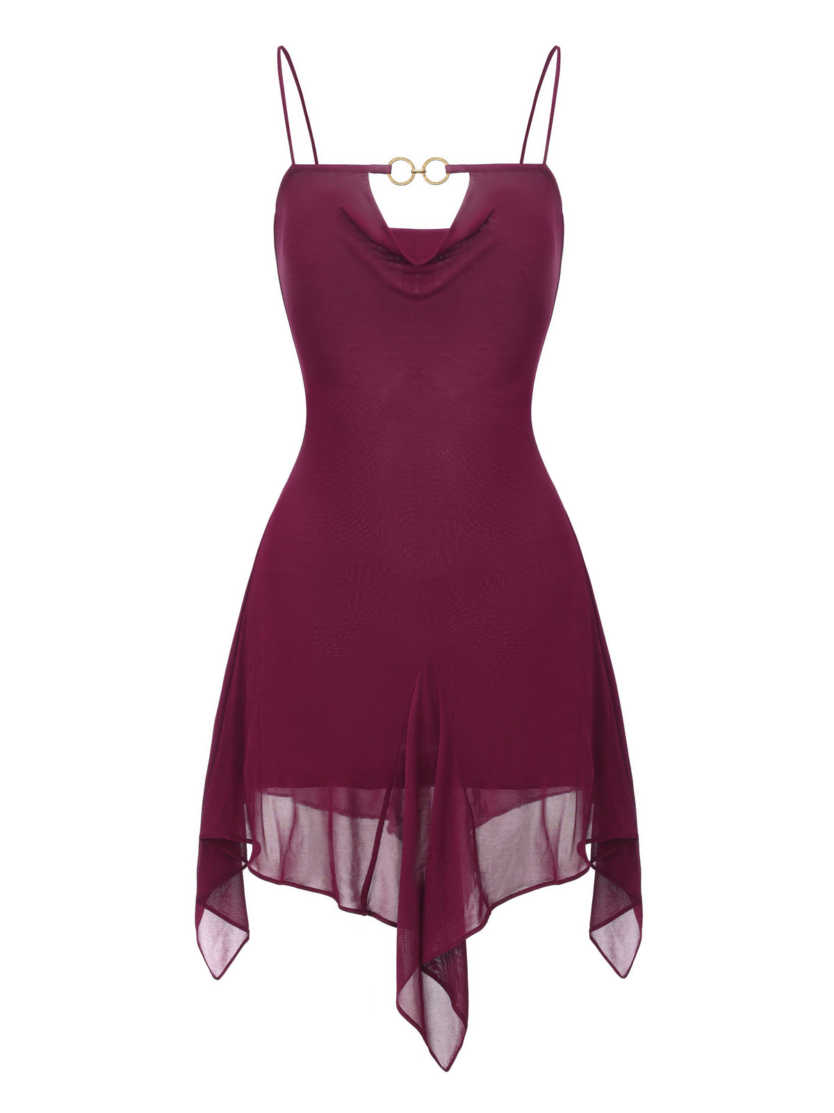 Fiora Irregular Purple Dress
