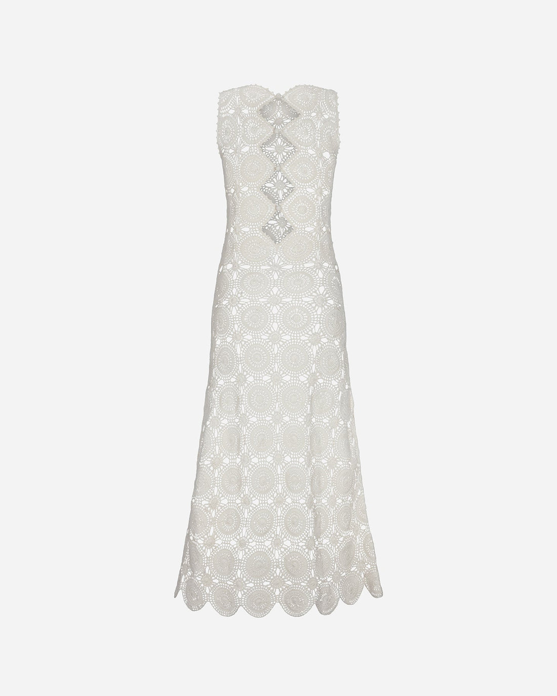 Siula Halter Maxi Dress | Ivory