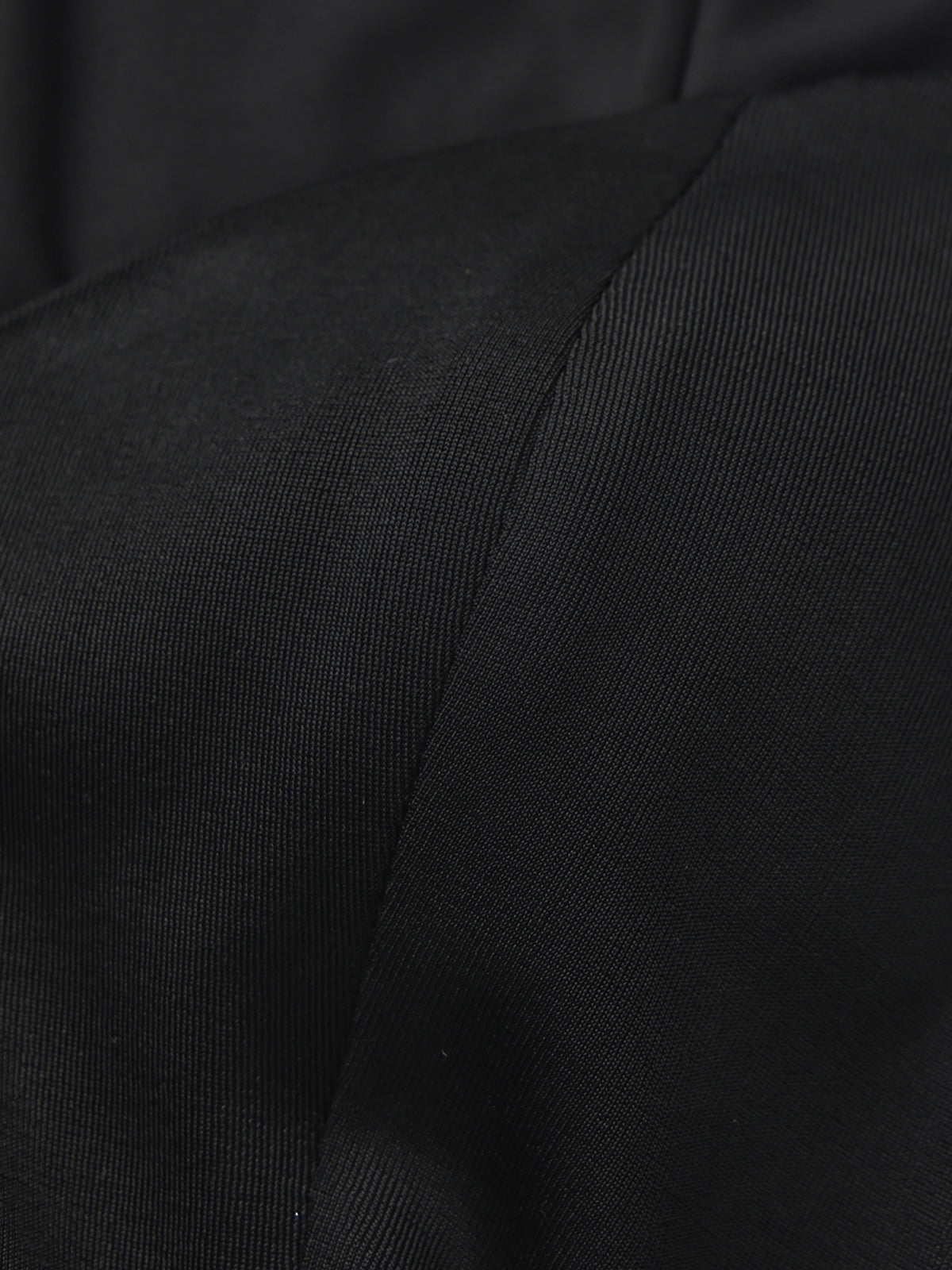 Alessandra Deep V Black Mini Dress (Final Sale)
