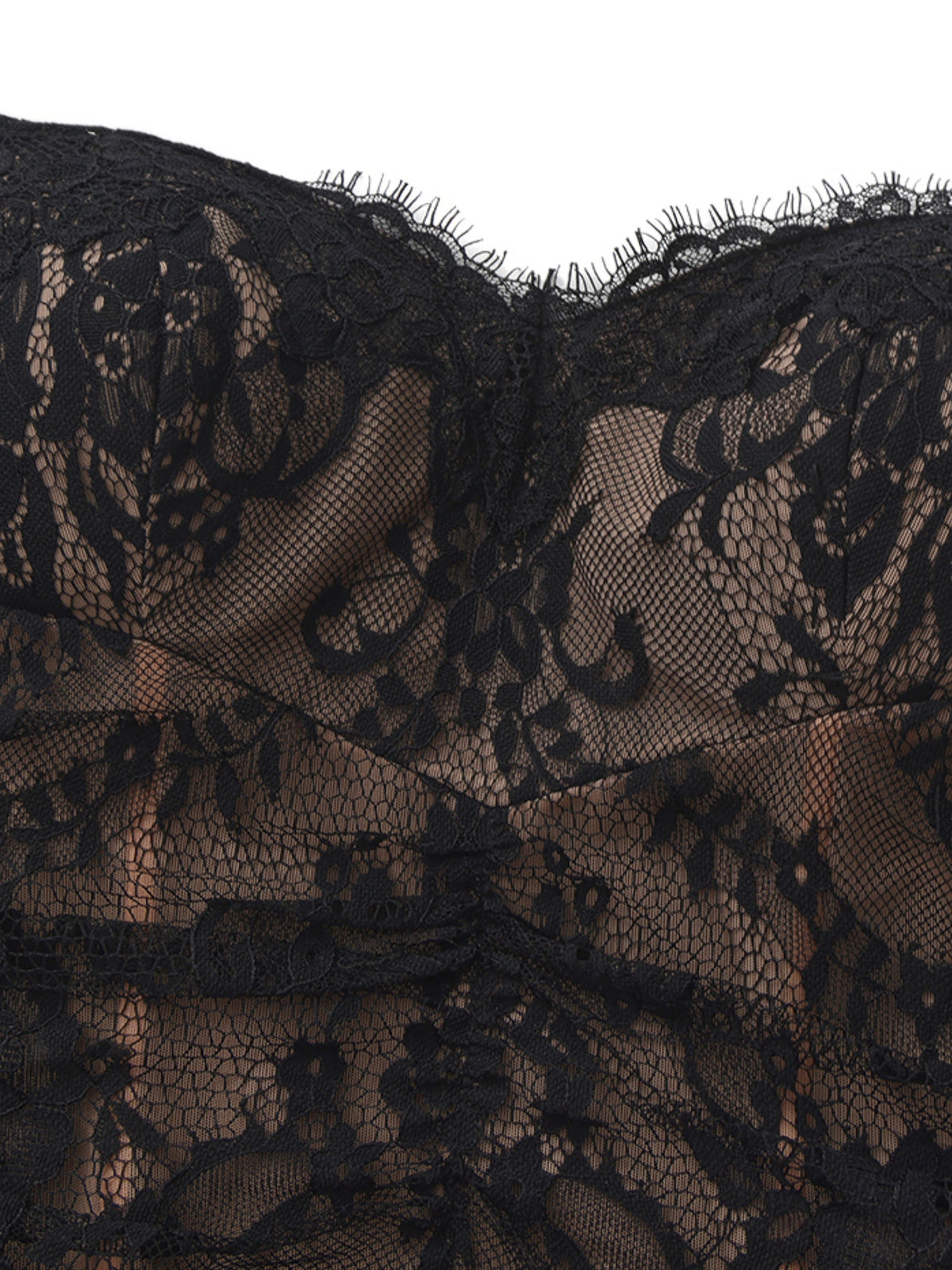 Mara Crystal-Strap Black Dress