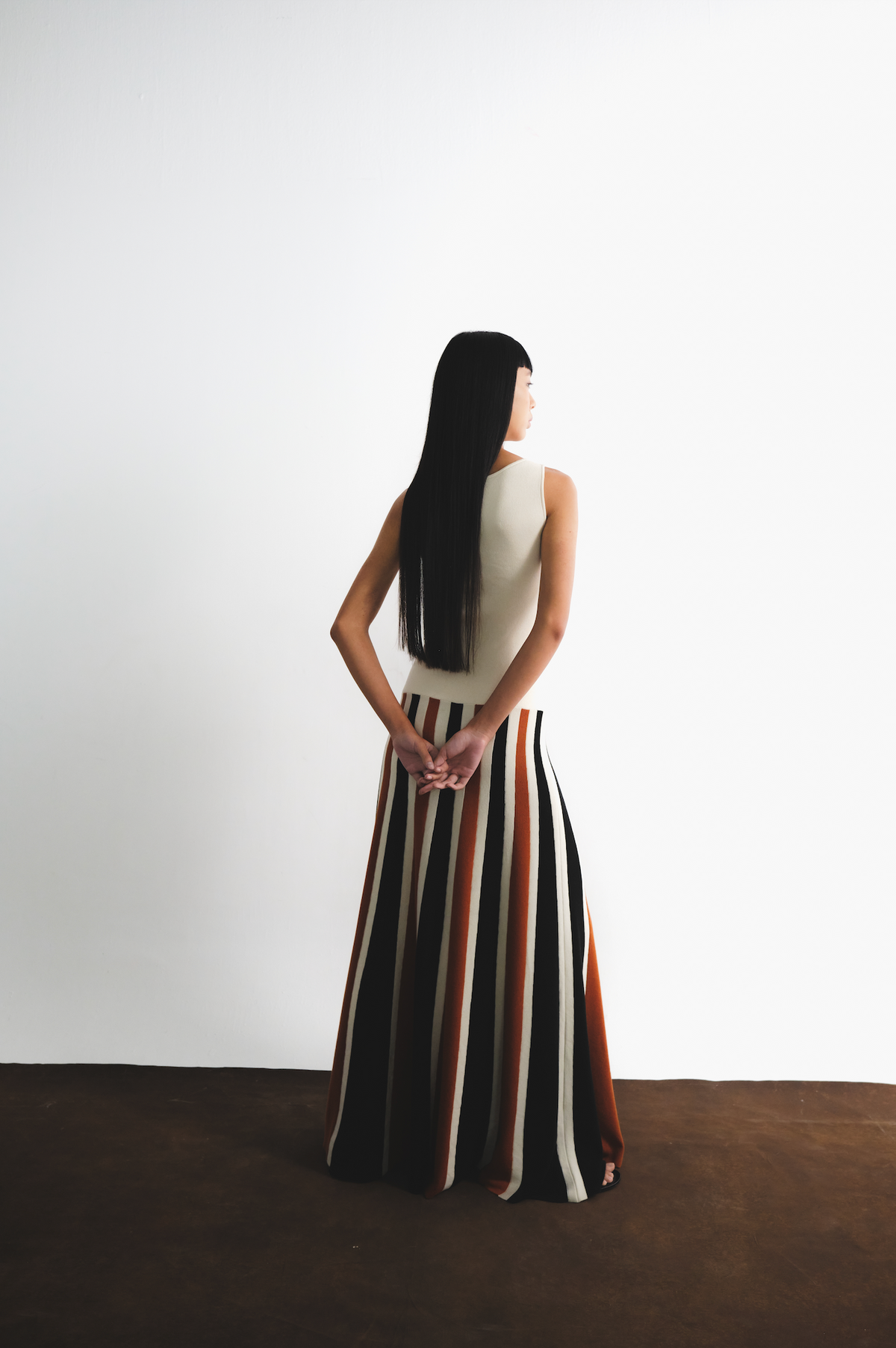 Agreste Sleeveless Maxi Dress | Ivory