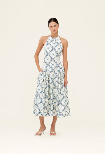 Balsa Gloriosa Midi Dress