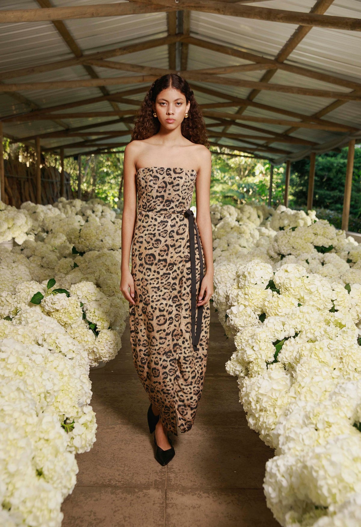Cinefila Jaguar Maxi Dress