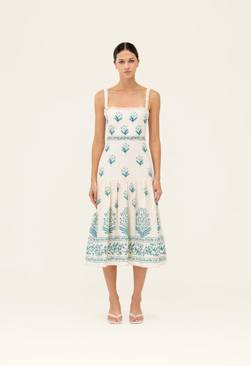 Níspero Ceiba Midi Dress