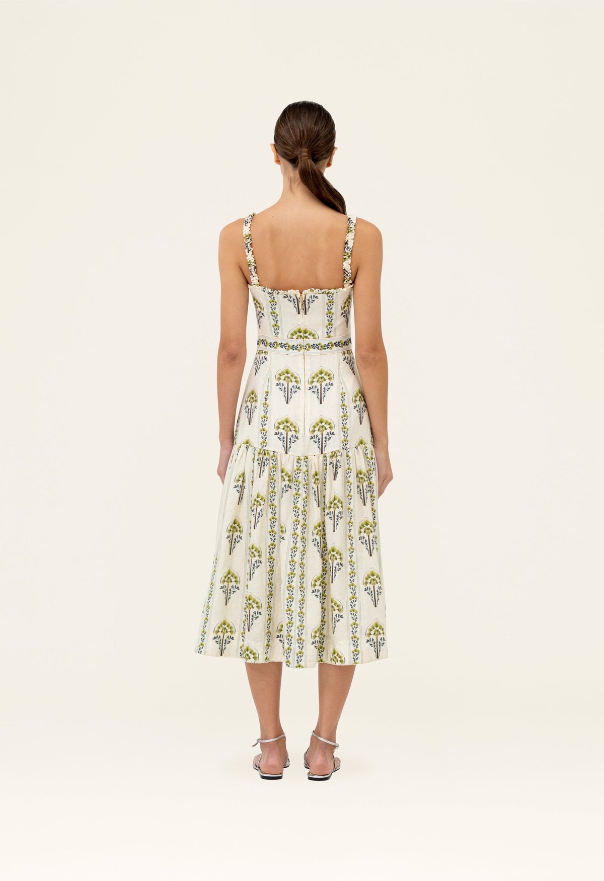 Níspero Moriche Midi Dress