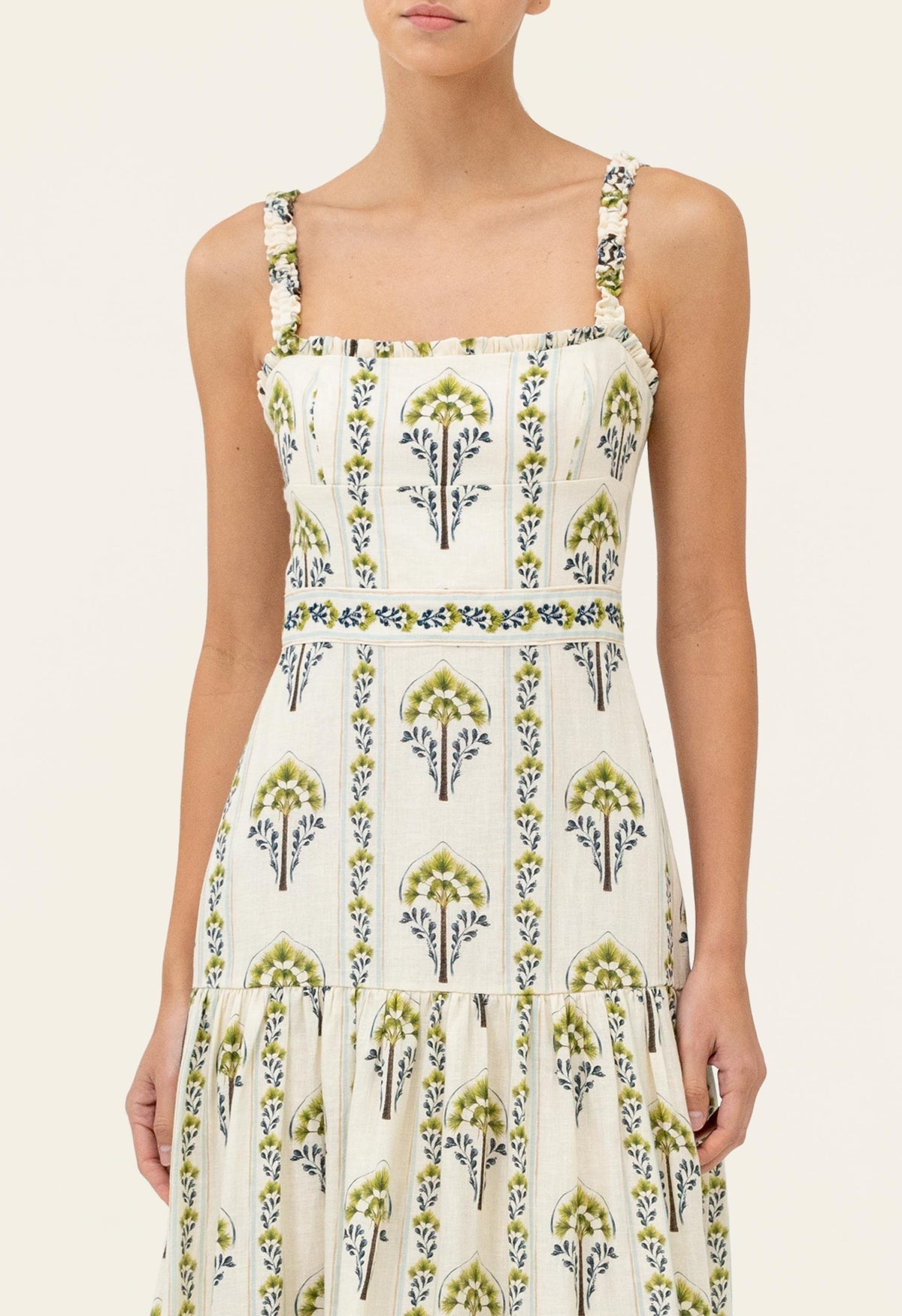 Níspero Moriche Midi Dress