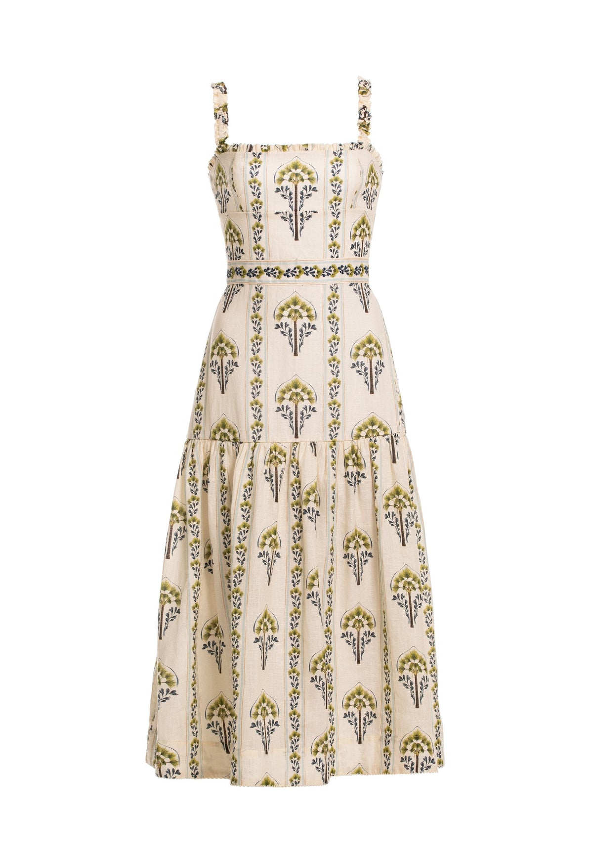 Níspero Moriche Midi Dress