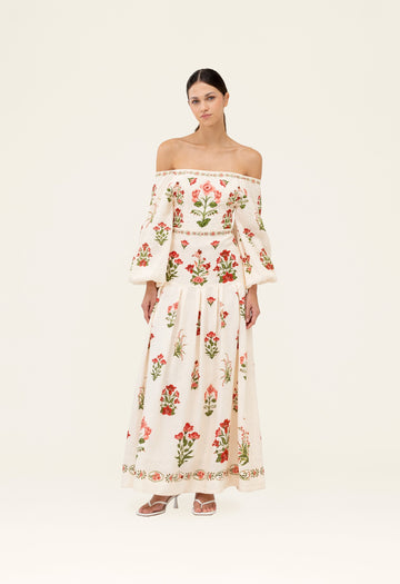 Senlis Canna Maxi Dress