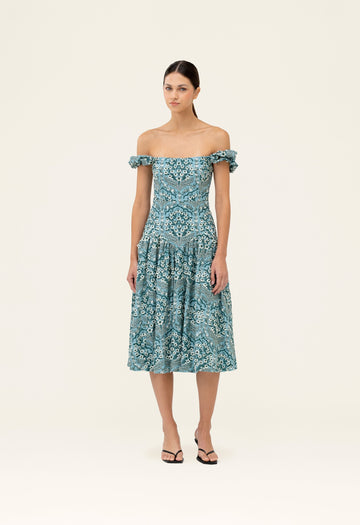 Siembra Ceiba Midi Dress