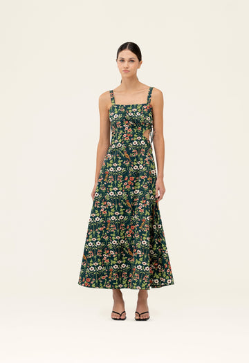 Verano Mosquetero Midi Dress